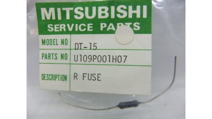  Mitsubishi DT-15 fuse U109P001H07